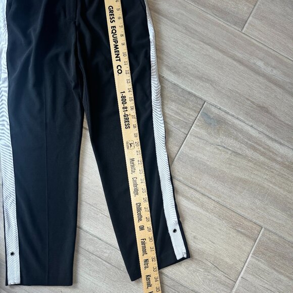 Belle Vere Black Dress Pants w/ White Side Stripe – Women’s Size 8 - Picture 3 of 7